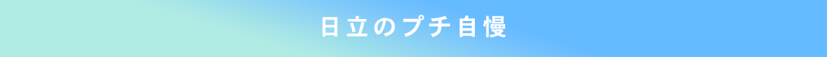 日立のプチ自慢