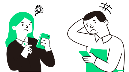 事実、アルバイト従業員の42%、店長の50%が個人SNSでの業務コミュニケーションを問題視イメージ