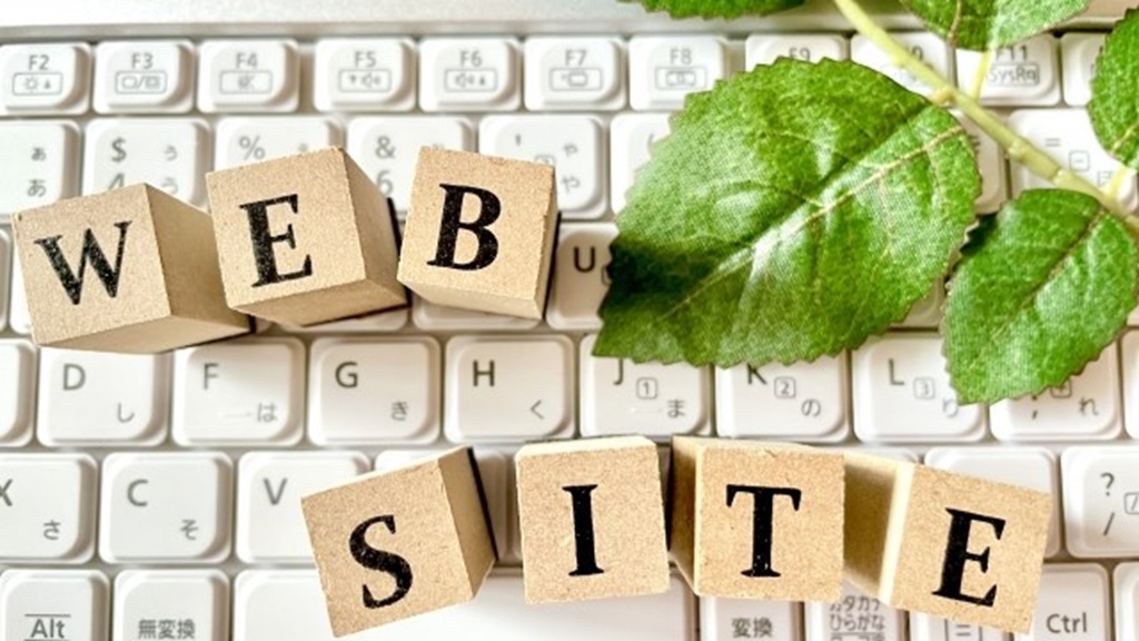PCの上にあるWEBSITEと書かれたブロック