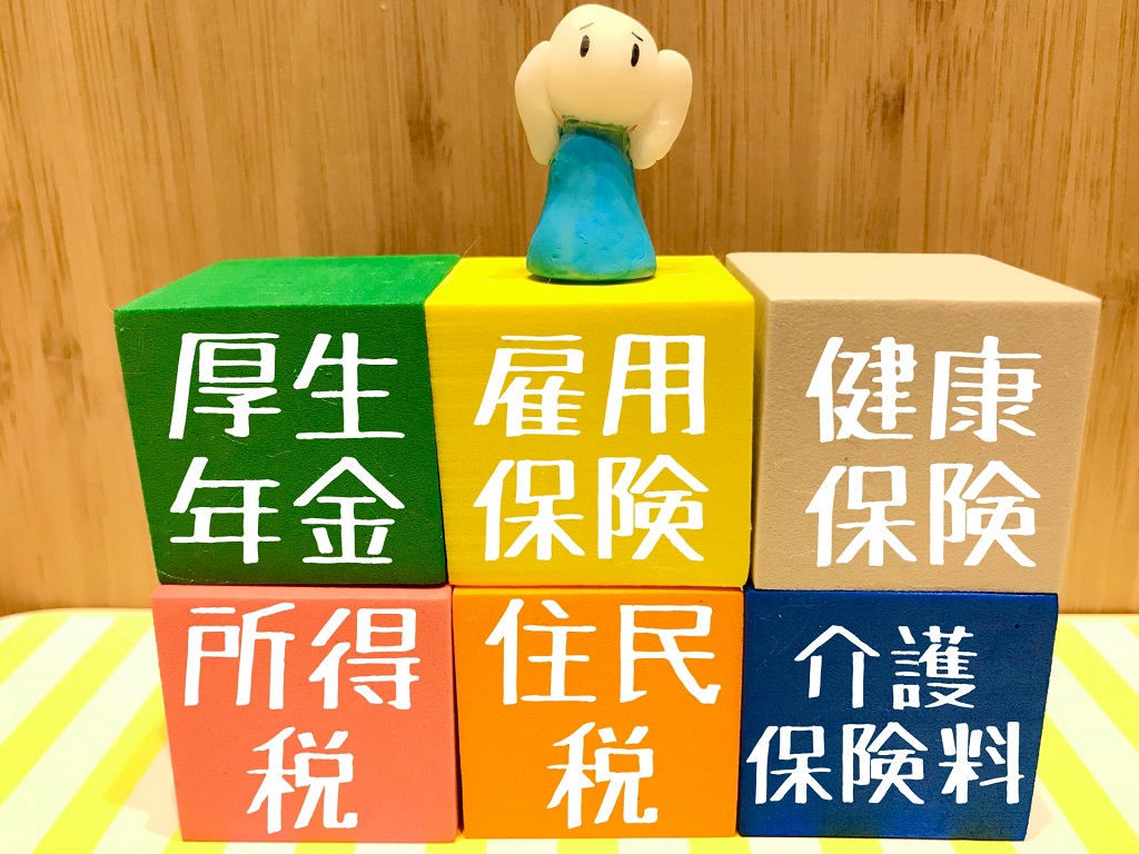 賞与にかかる各種社会保険料について