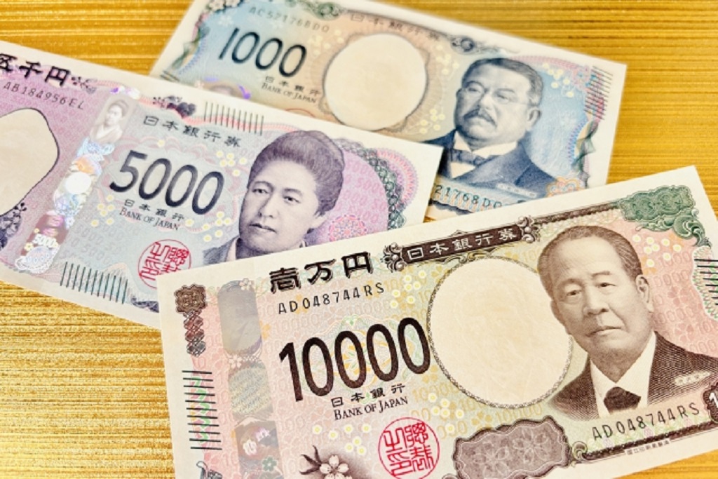 新1,000円札、新5,000円札、新10,000円札