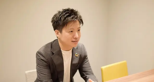 事業について話す株式会社メッセホールディングス担当者様