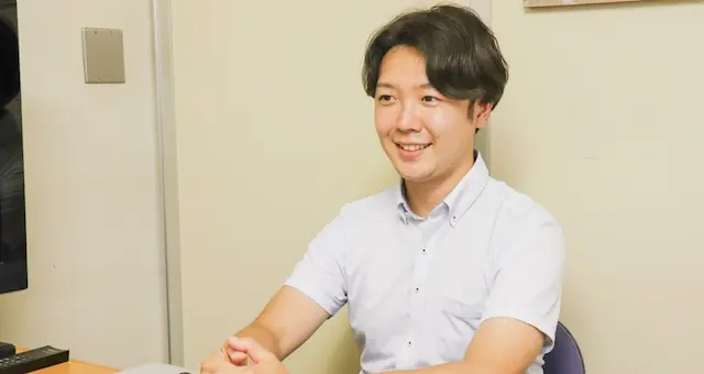 求人掲載について話す株式会社ブールミッシュ担当者様