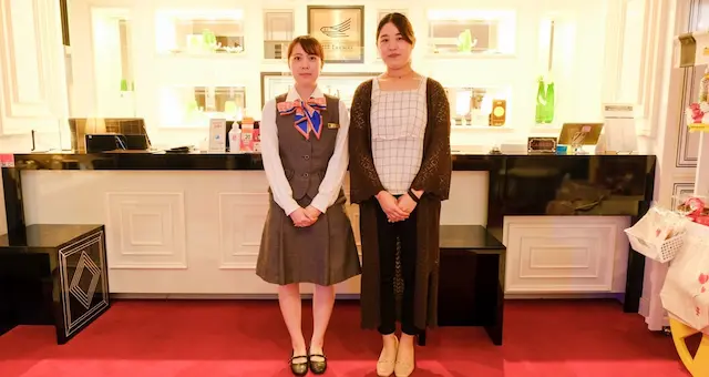 従業員数について話す株式会社ミドルウッド担当者様