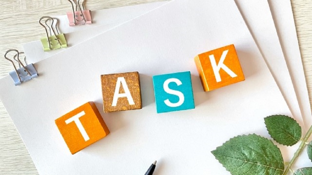 職務分掌から連想されるTASKの文字