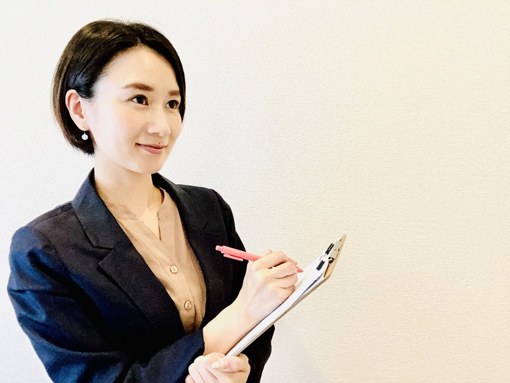 社員面談を行う上司