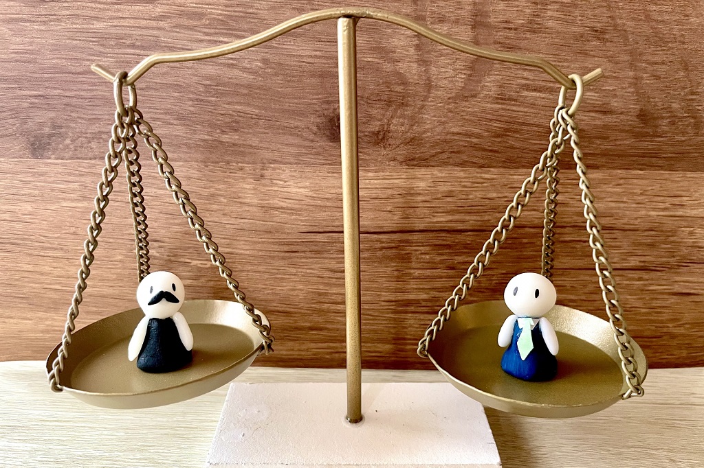 待遇均衡を示唆したオブジェクト