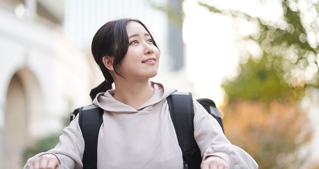 ギグワーカーの女性