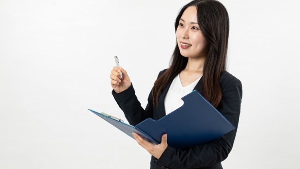 面接官の女性