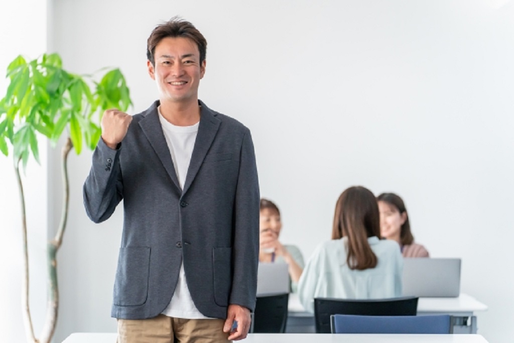 IT人材を募集する求人広告で使われる写真