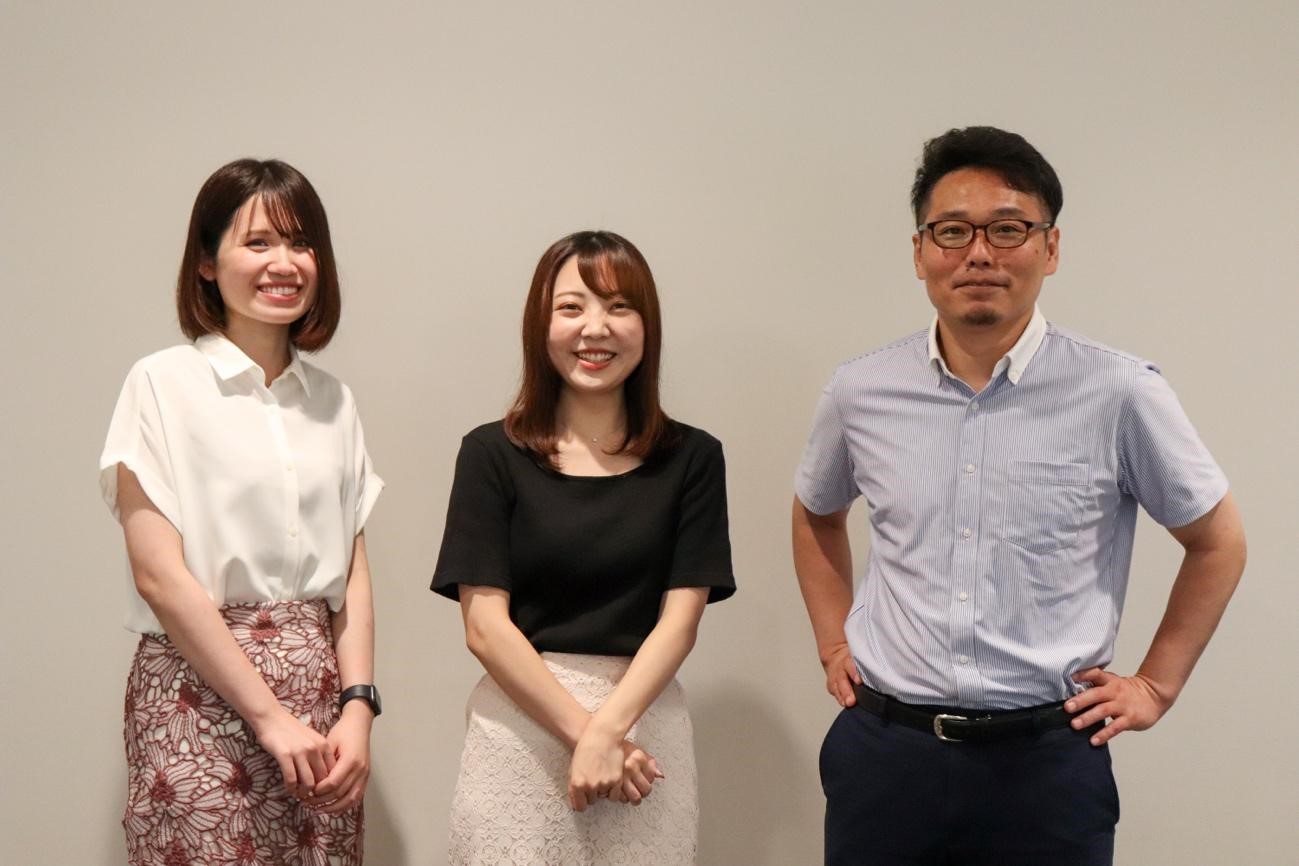 はたらこねっと導入事例 株式会社ソラスト 野口様、鬼澤様、笠井様