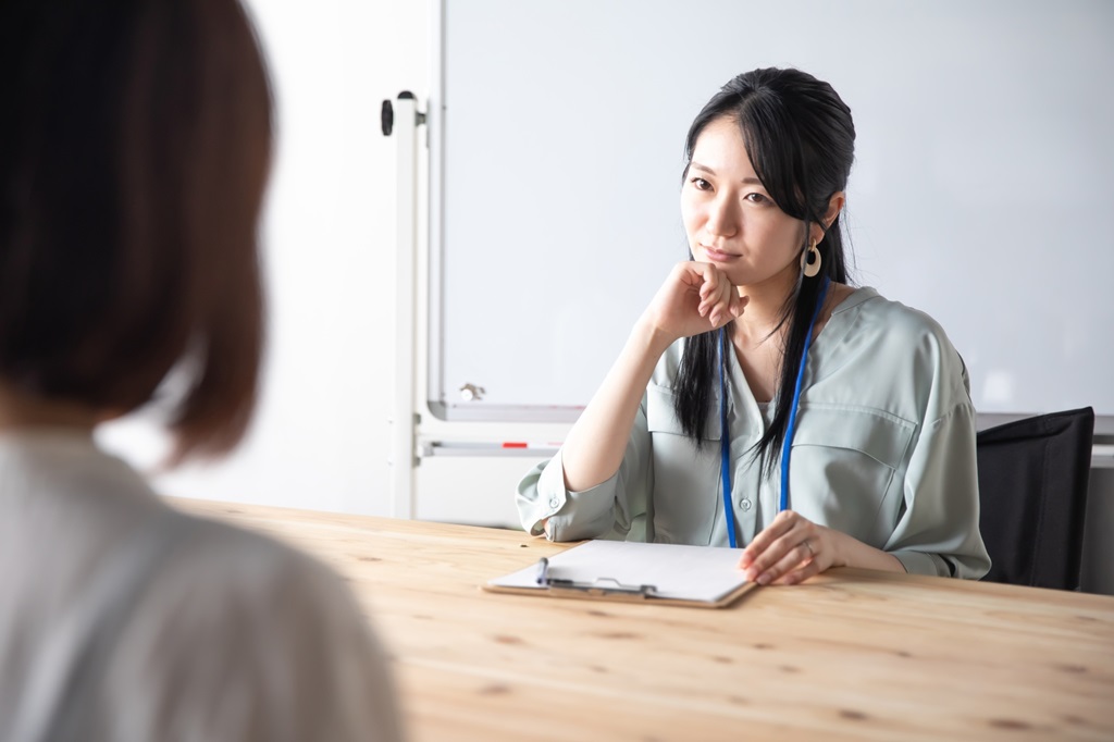 面接選考の様子