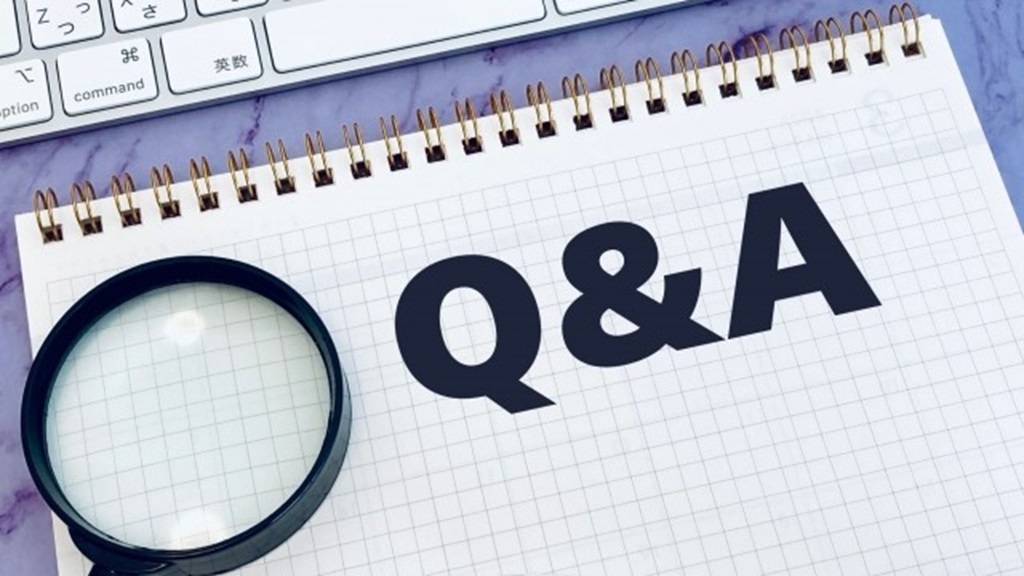 印字されたQ&A