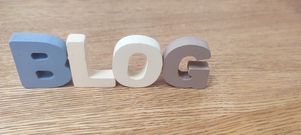 BLOGの文字