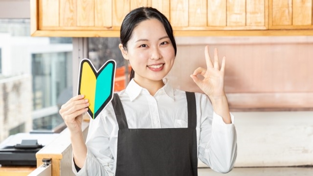 採用したばかりのアルバイトのイメージ