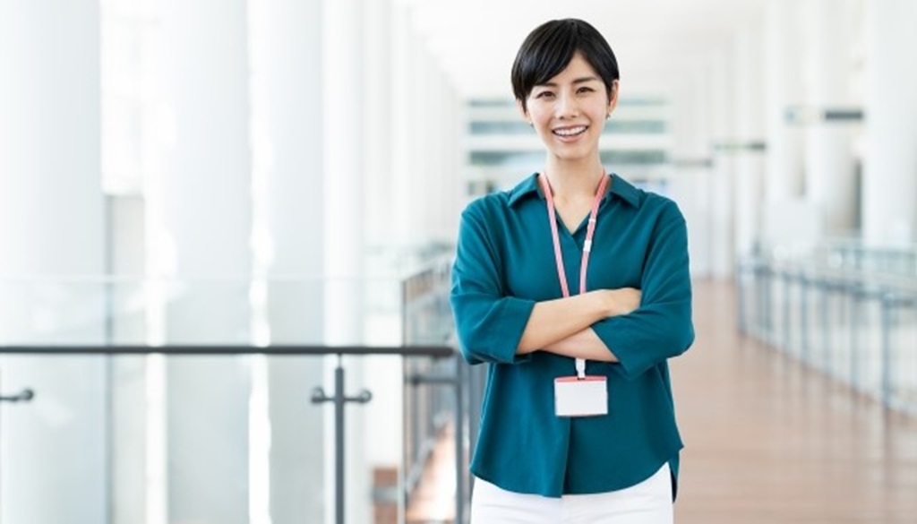 派遣社員の女性