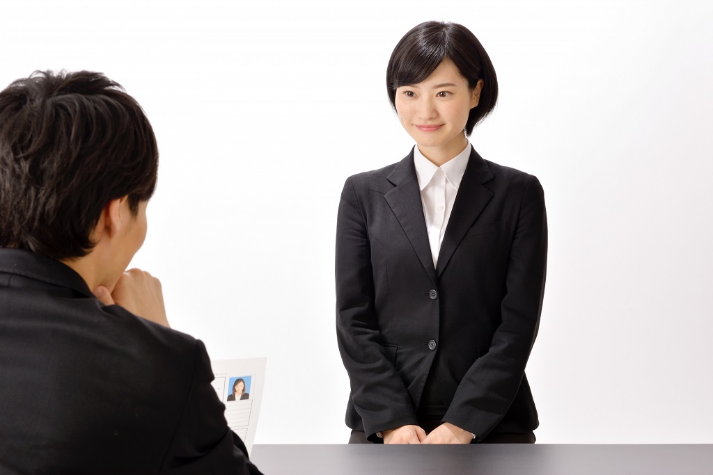 採用面接の様子