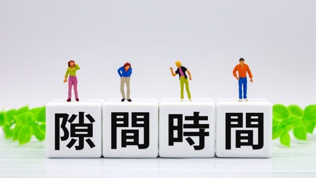スキマバイトで働く人たちを表現