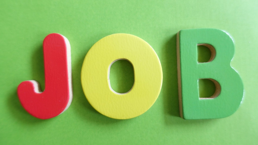 JOBの文字
